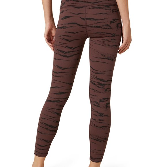 Beyond Yoga Brown and Black Jacquard animal print style - Picture 2 of 2